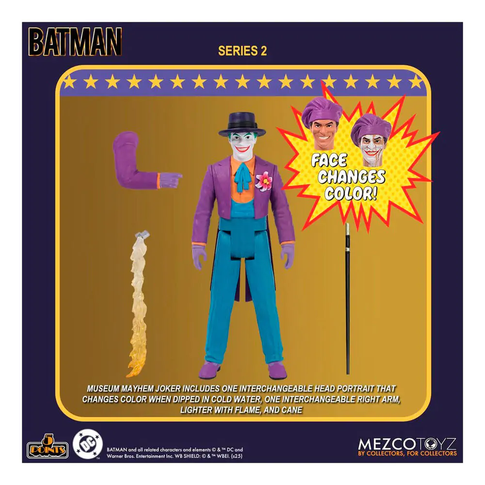 DC Comics Batman 1989 Series 2 The Joker Museum Mayhem figúrka 9,5 cm produktová fotografia