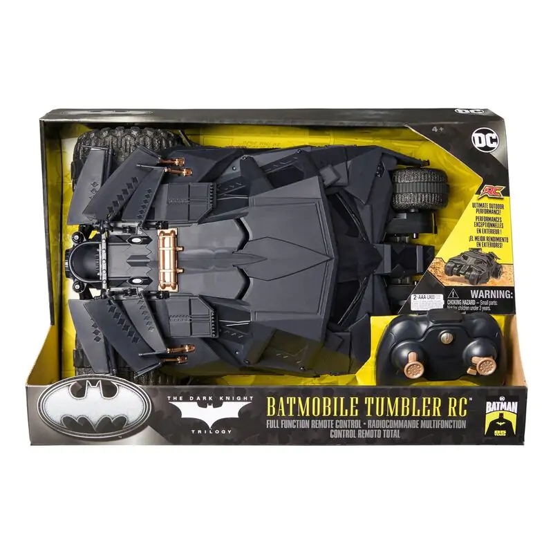 DC Comics Batman 85th Anniversary Batmobile Tumbler Rádio Ovládanie produktová fotografia