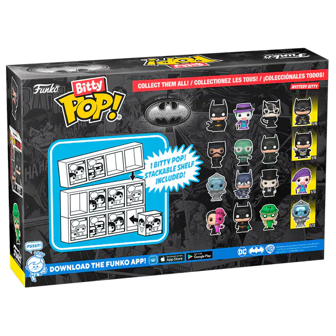 DC Comics Batman 85. výročie Bitty Funko POP! Vinylová figúrka 4-balenie Batman produktová fotografia