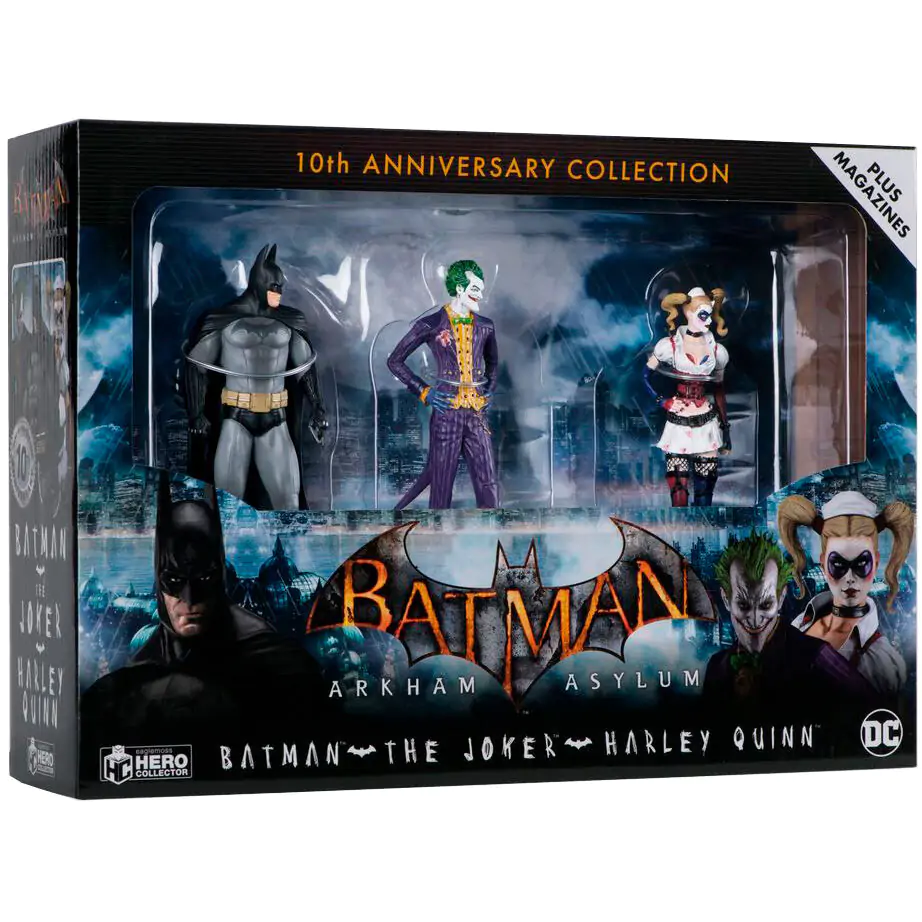 DC Comics Batman Arkham Asylum 10th Anniversary blister figúrky produktová fotografia