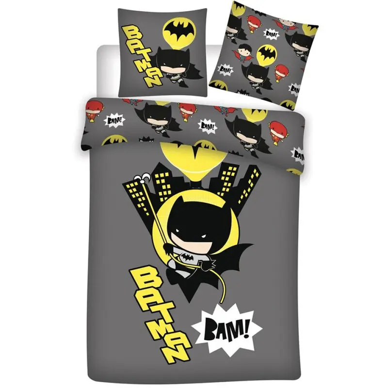 DC Comics Batman Chibi mikrovláknová obliečka na perinu posteľ 90cm produktová fotografia