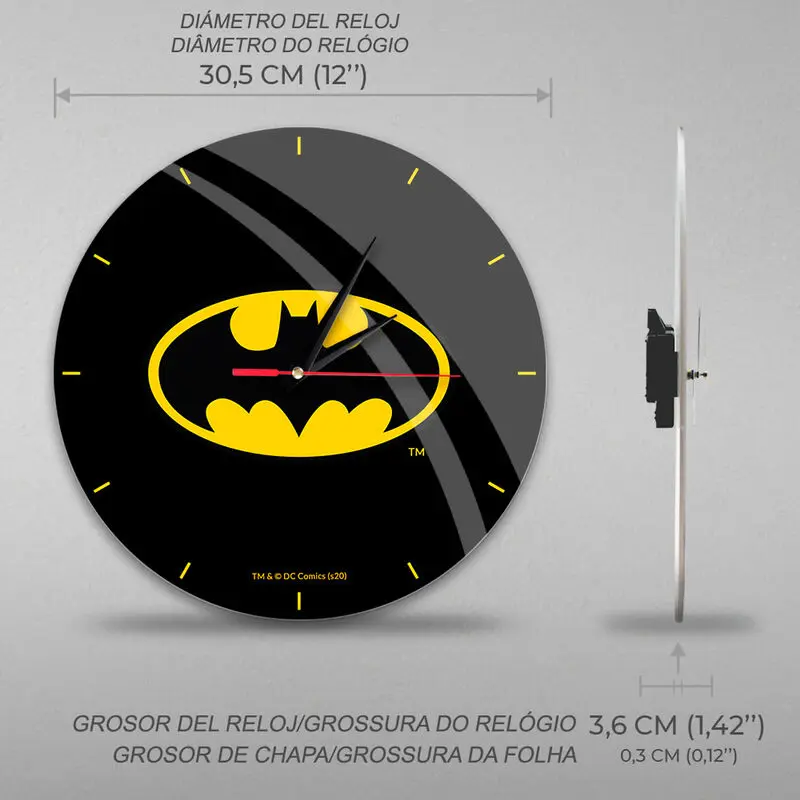 DC Comics Batman nástenné hodiny produktová fotografia