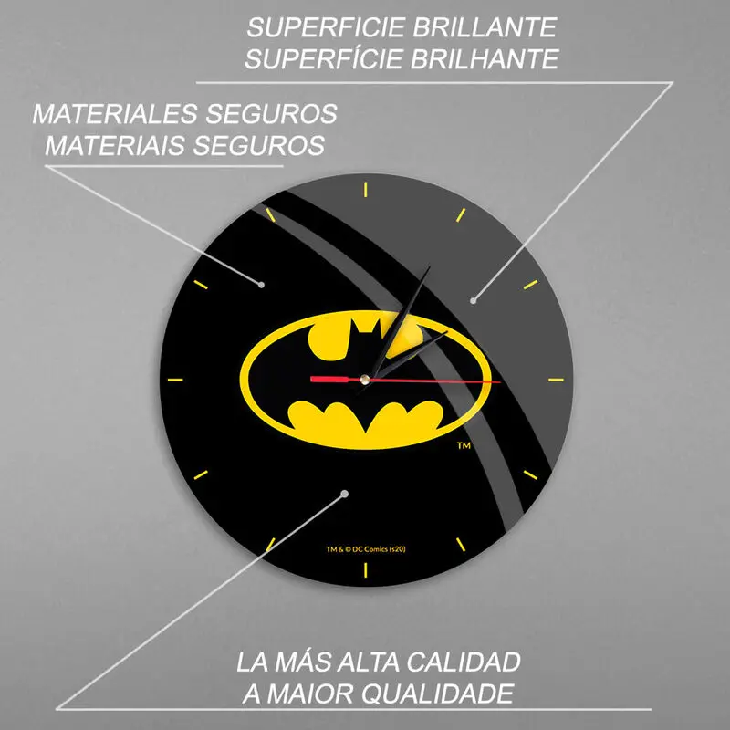 DC Comics Batman nástenné hodiny produktová fotografia