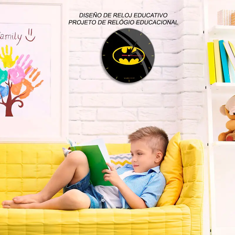 DC Comics Batman nástenné hodiny produktová fotografia