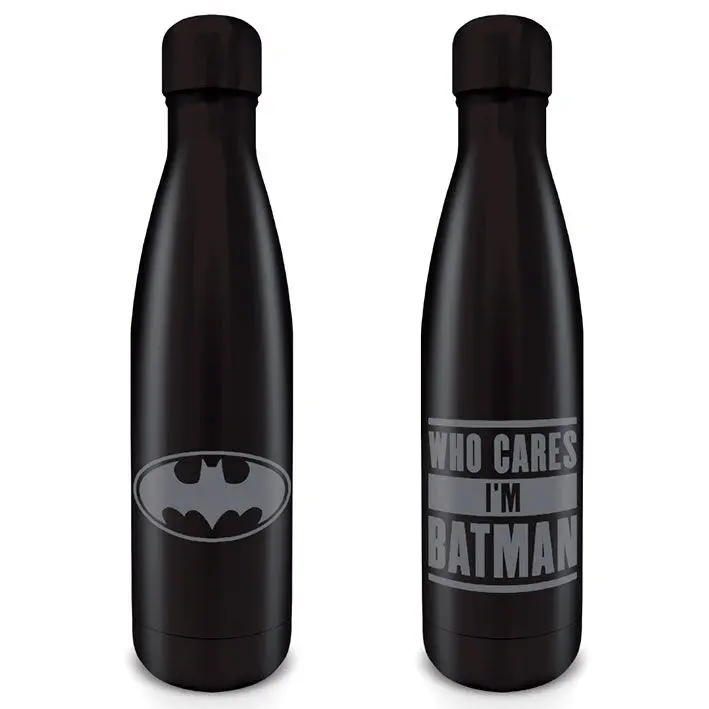 Batman Fľaša na nápoje Who Cares I'm Batman produktová fotografia