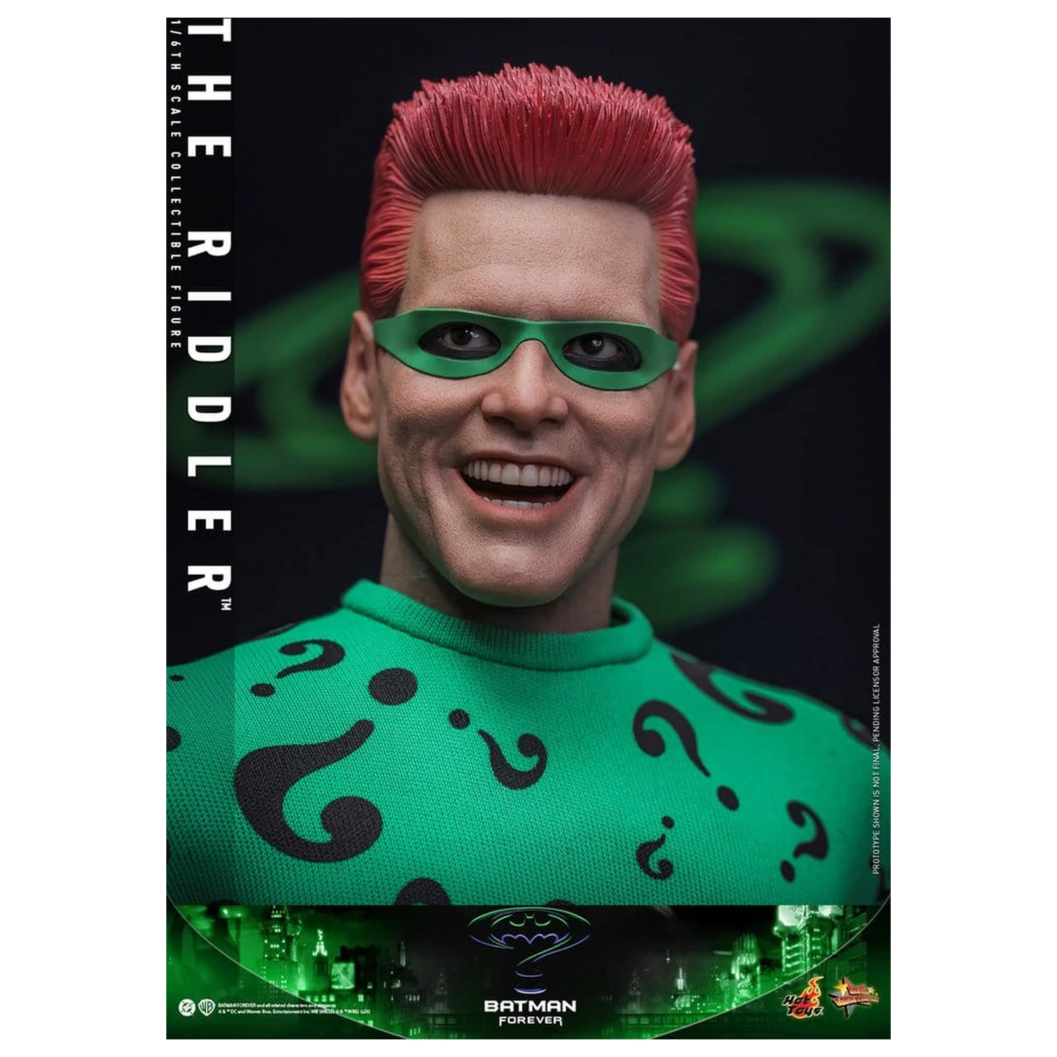 DC Comics Batman Forever Movie Masterpiece akčná figúrka 1/6 Riddler 31 cm produktová fotografia