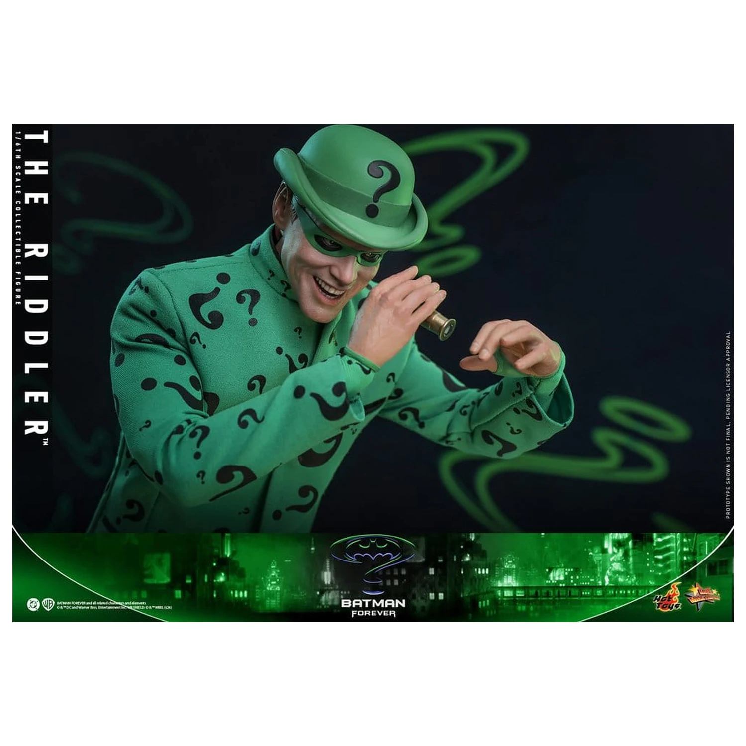 DC Comics Batman Forever Movie Masterpiece akčná figúrka 1/6 Riddler 31 cm produktová fotografia