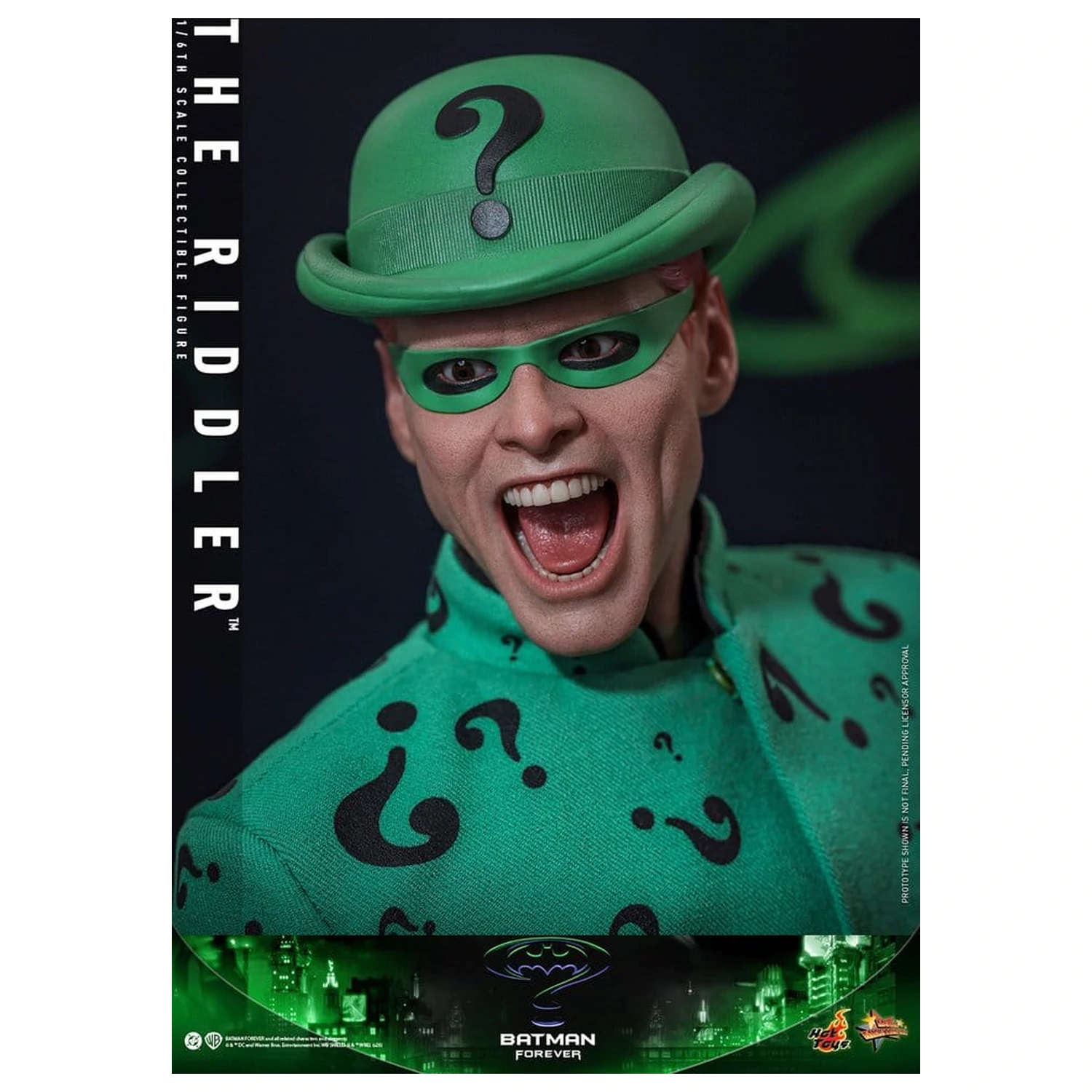 DC Comics Batman Forever Movie Masterpiece akčná figúrka 1/6 Riddler 31 cm produktová fotografia