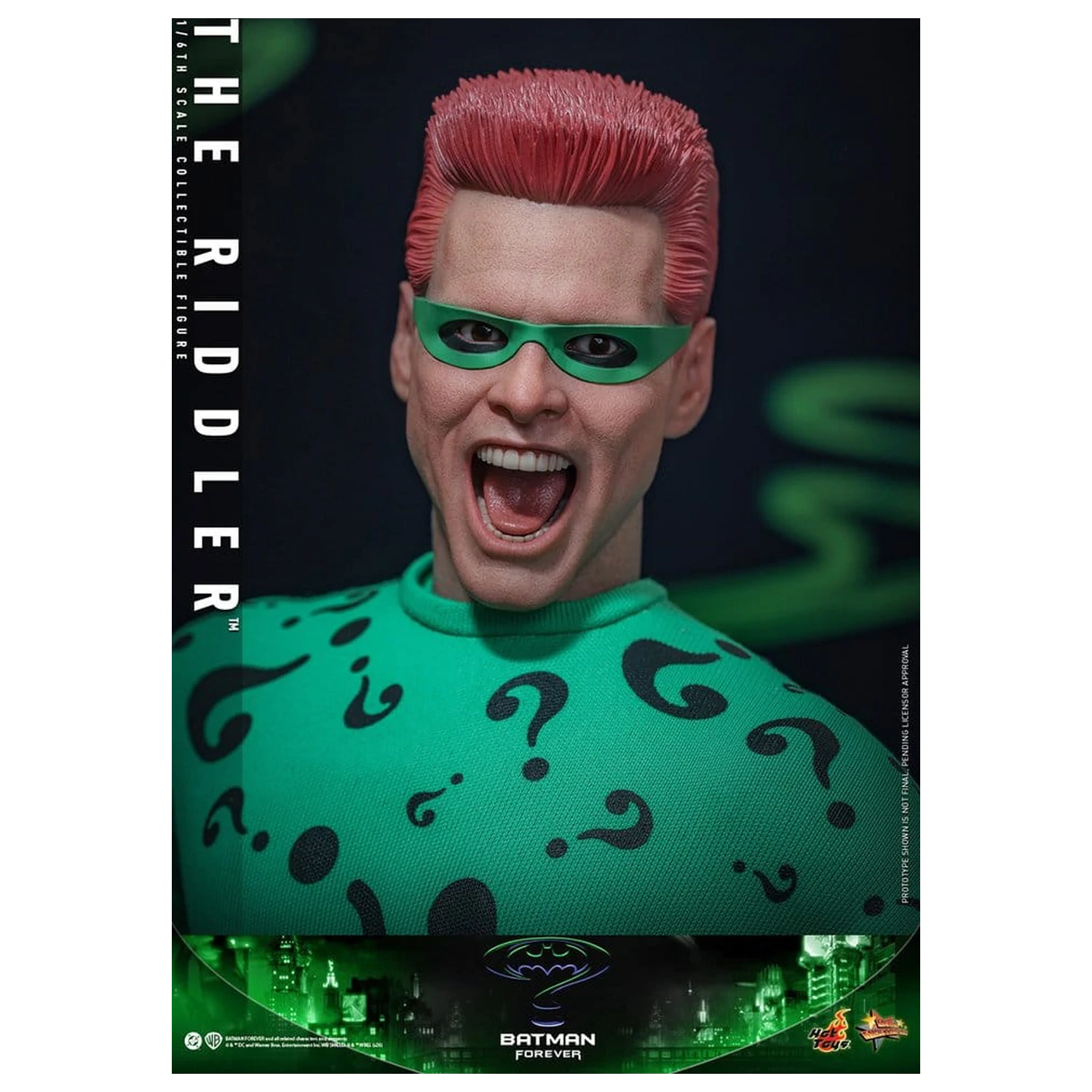 DC Comics Batman Forever Movie Masterpiece akčná figúrka 1/6 Riddler 31 cm produktová fotografia