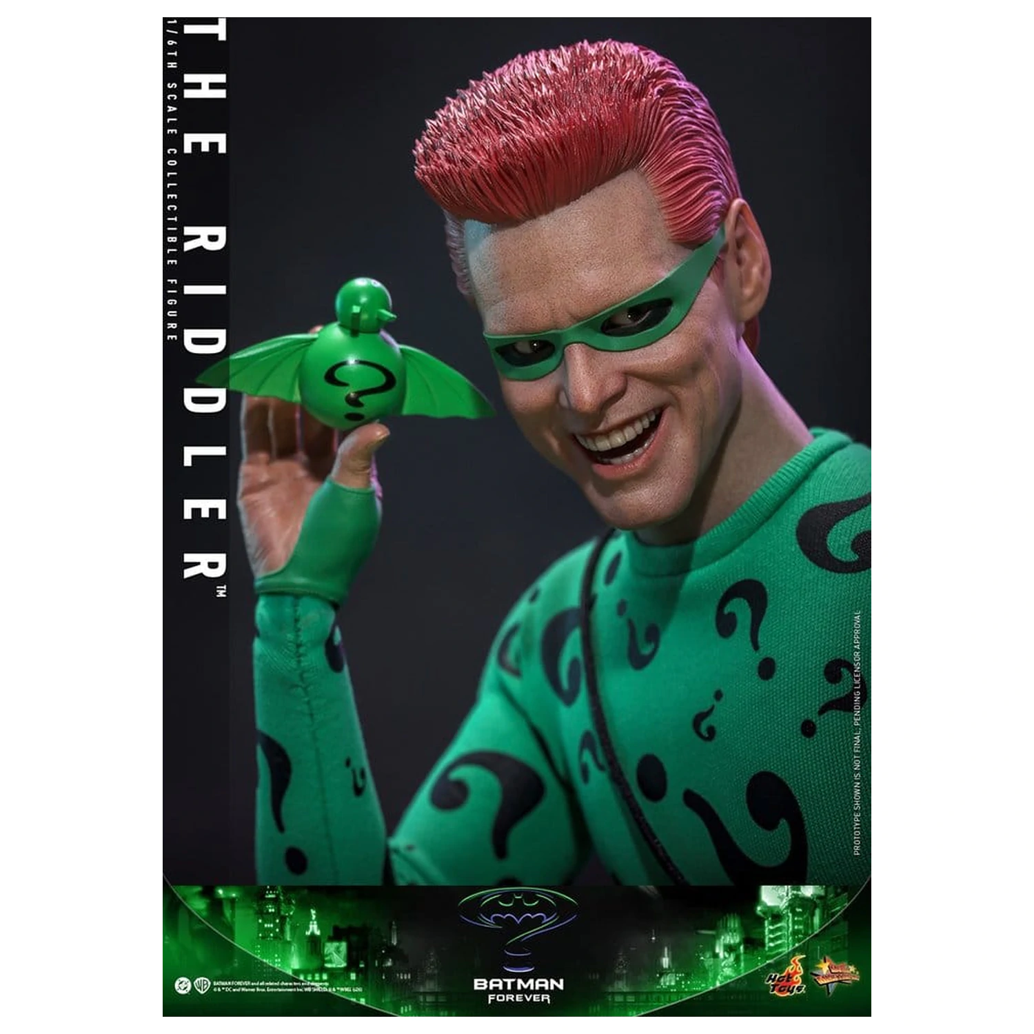 DC Comics Batman Forever Movie Masterpiece akčná figúrka 1/6 Riddler 31 cm produktová fotografia