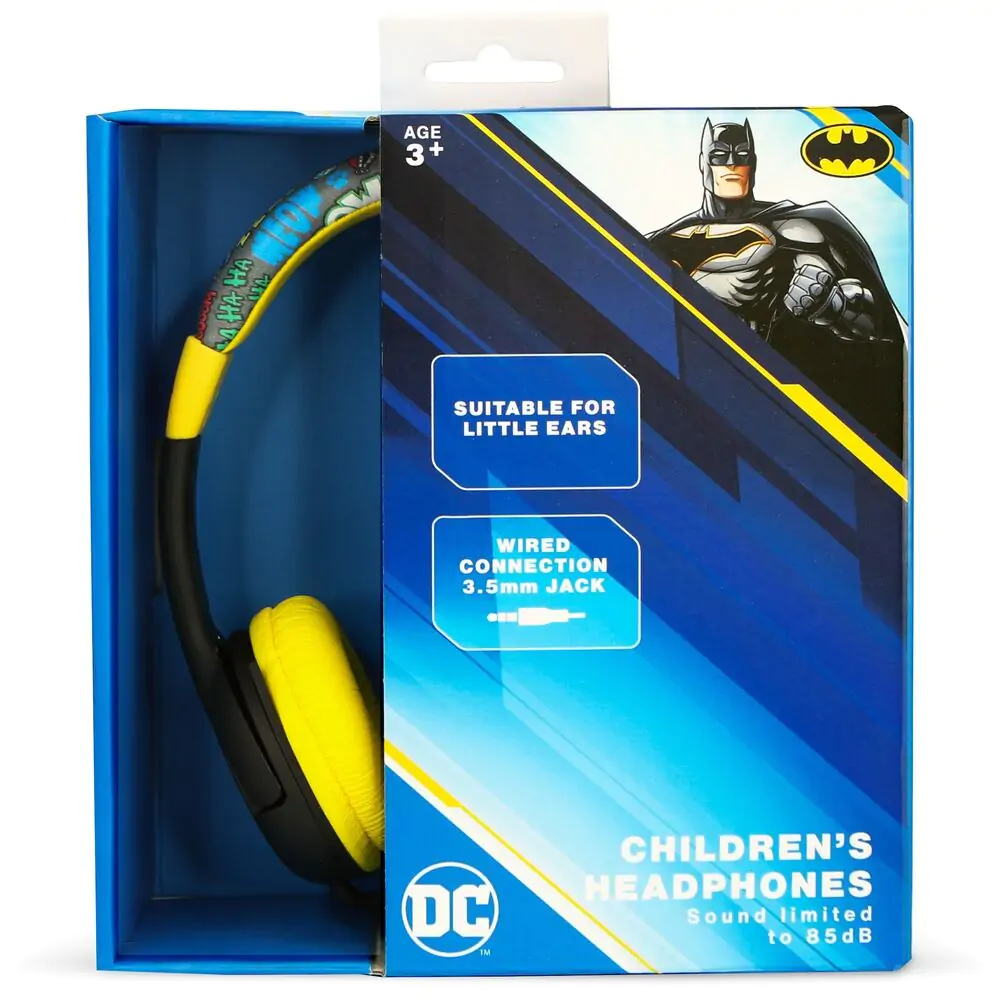 DC Comics Batman detské slúchadlá termékfotó