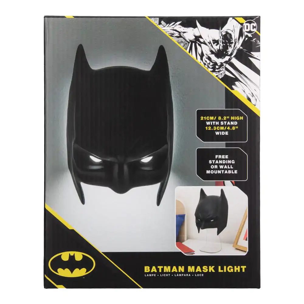 DC Comics 3D LED svietidlo Maska Batmana produktová fotografia