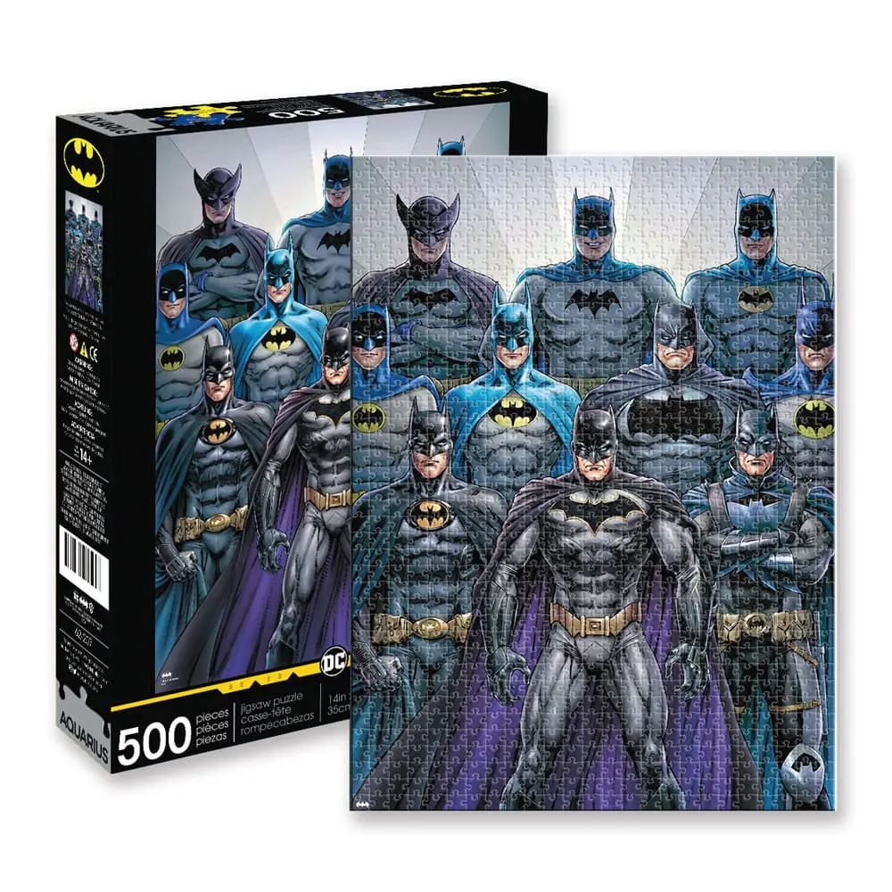 DC Comics Puzzle Batman Suits (500 dielikov) produktová fotografia
