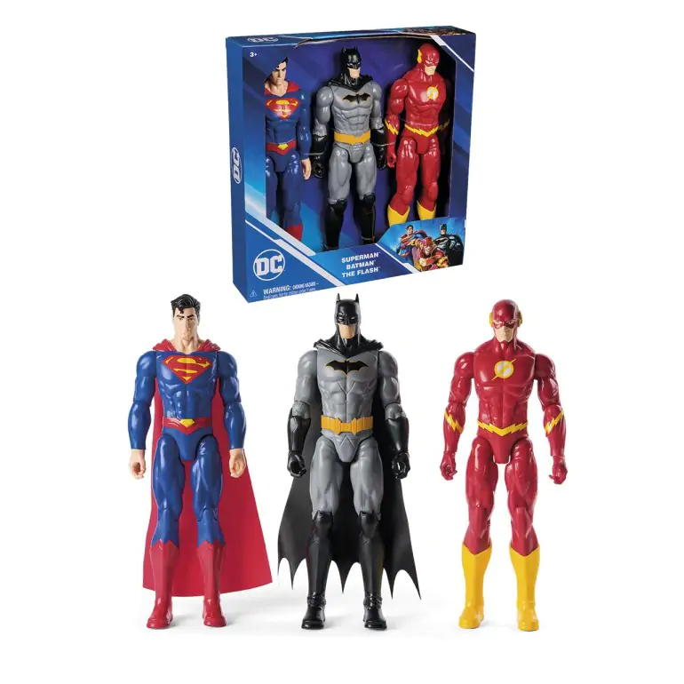 DC Comics Batman Superman Flash blister 3 figúrky 30cm produktová fotografia