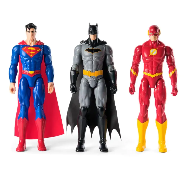 DC Comics Batman Superman Flash blister 3 figúrky 30cm produktová fotografia