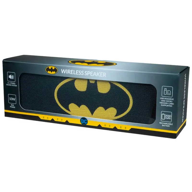 DC Comics Batman bezdrôtový prenosný reproduktor produktová fotografia