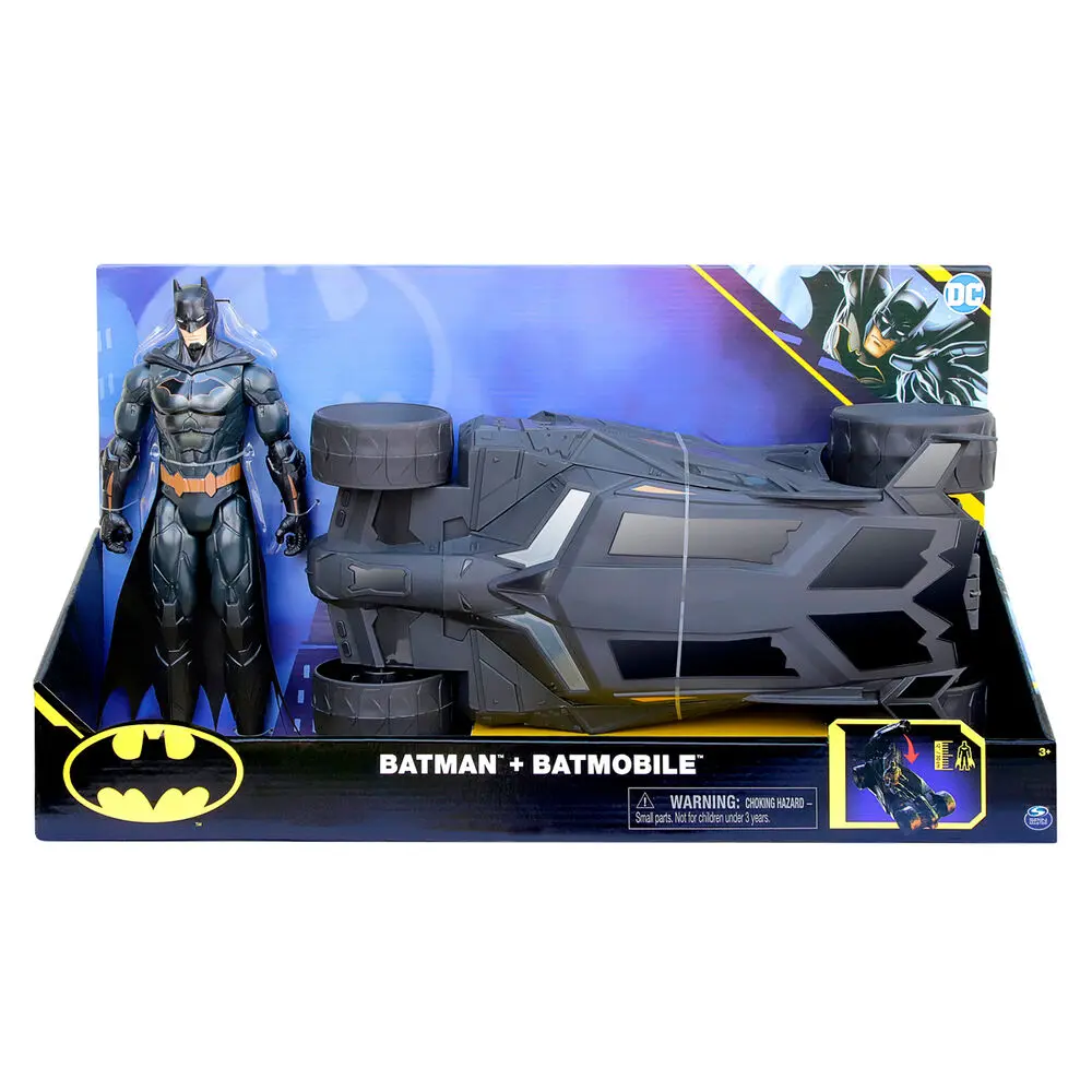 DC Comics Batmobil + figúrka Batman 30 cm produktová fotografia
