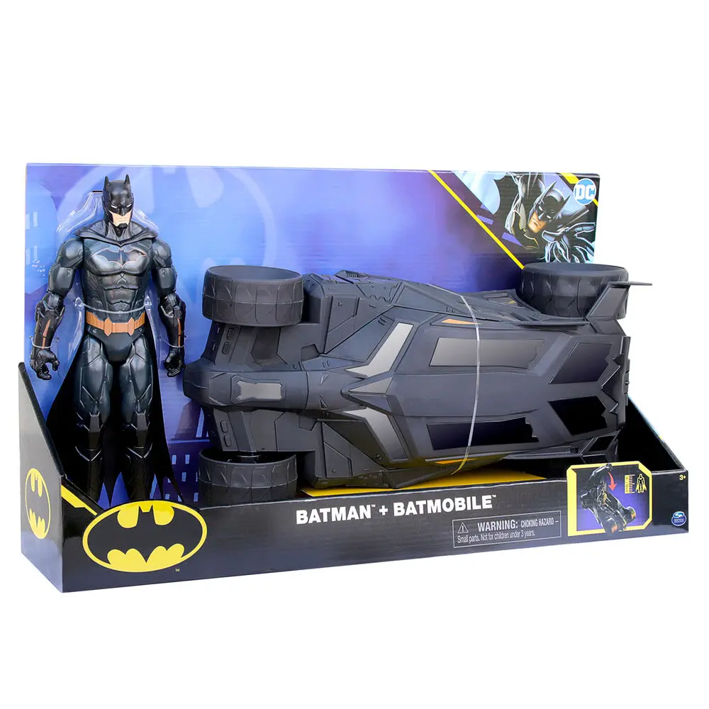 DC Comics Batmobil + figúrka Batman 30 cm produktová fotografia