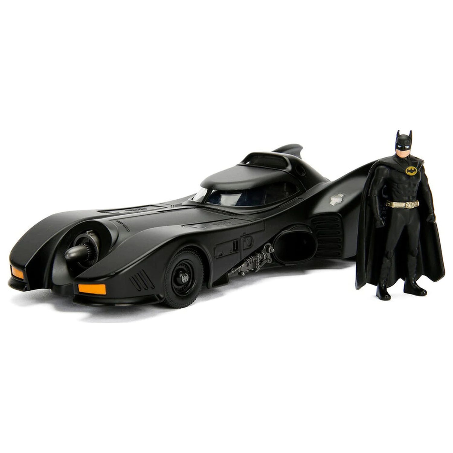 DC Comics Batmobil kovové auto + figúrka Batman set produktová fotografia