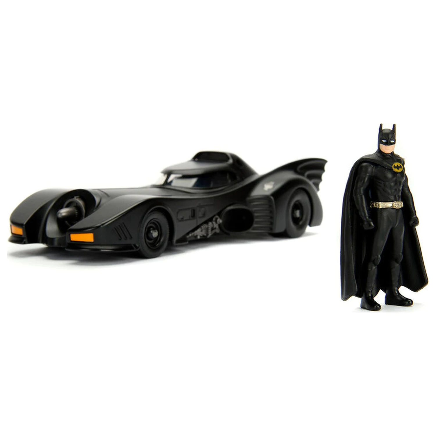 DC Comics Batmobil kovové auto + figúrka Batman set produktová fotografia