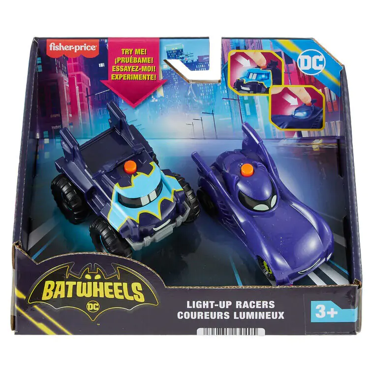 DC Comics Batwheels set 2 autá Bam & Buff produktová fotografia