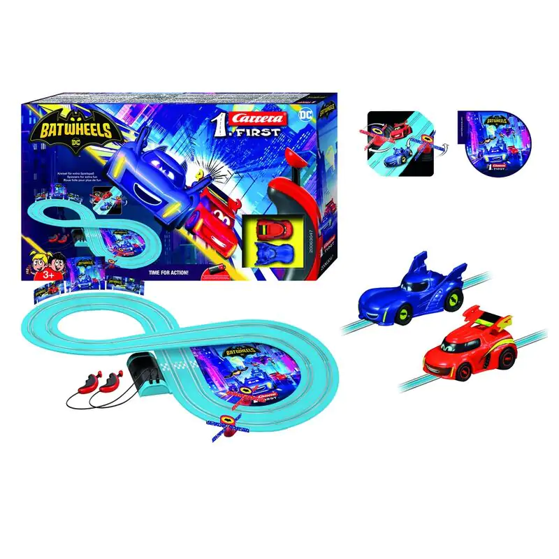 DC Comics Batwheels Time for Action závodný okruh produktová fotografia