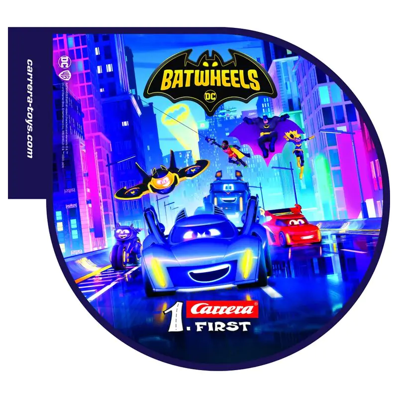 DC Comics Batwheels Time for Action závodný okruh produktová fotografia