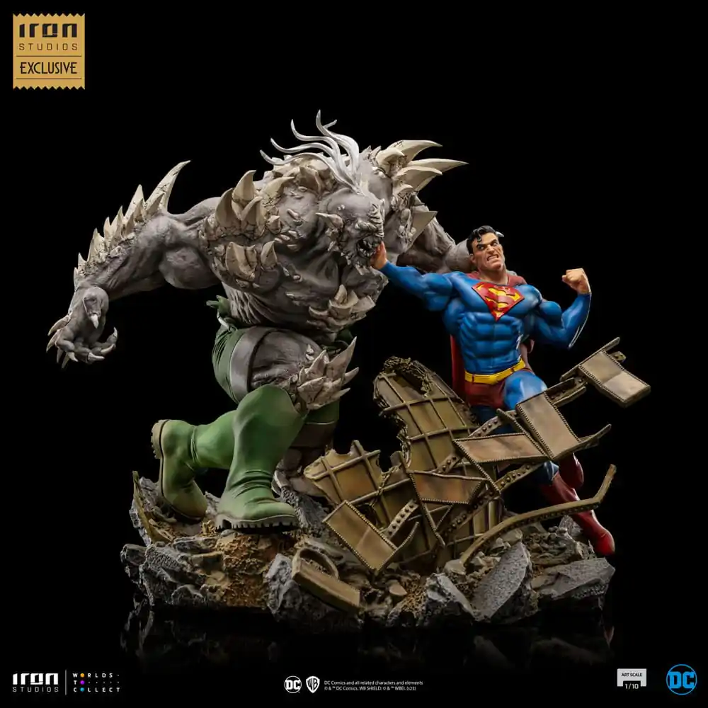 DC Comics BDS Art Scale soška 1/10 Superman vs Doomsday heo EU exkluzívne 30 cm termékfotó