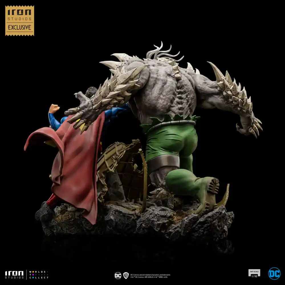 DC Comics BDS Art Scale soška 1/10 Superman vs Doomsday heo EU exkluzívne 30 cm termékfotó