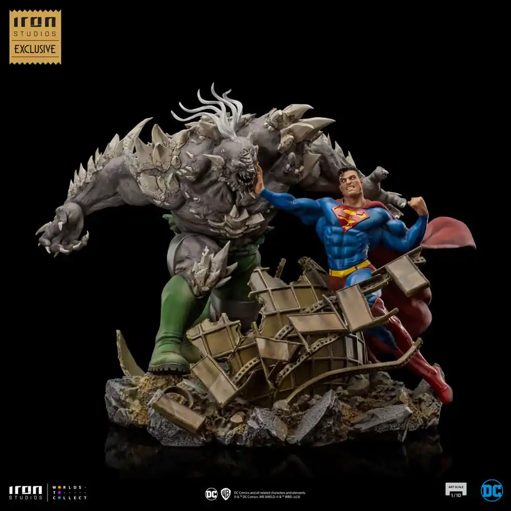 DC Comics BDS Art Scale soška 1/10 Superman vs Doomsday heo EU exkluzívne 30 cm termékfotó