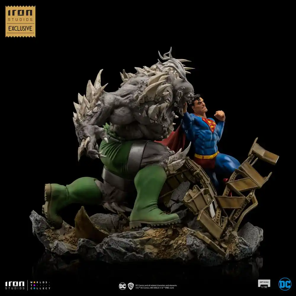 DC Comics BDS Art Scale soška 1/10 Superman vs Doomsday heo EU exkluzívne 30 cm termékfotó