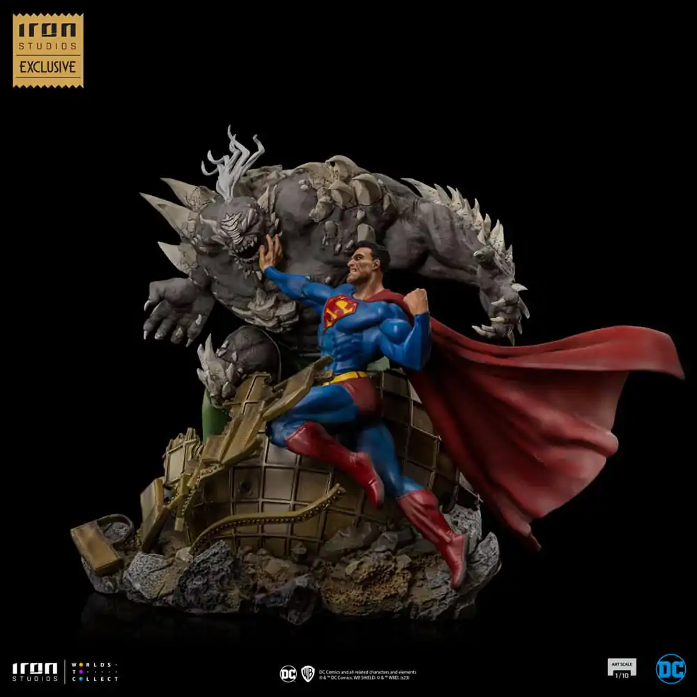 DC Comics BDS Art Scale soška 1/10 Superman vs Doomsday heo EU exkluzívne 30 cm termékfotó