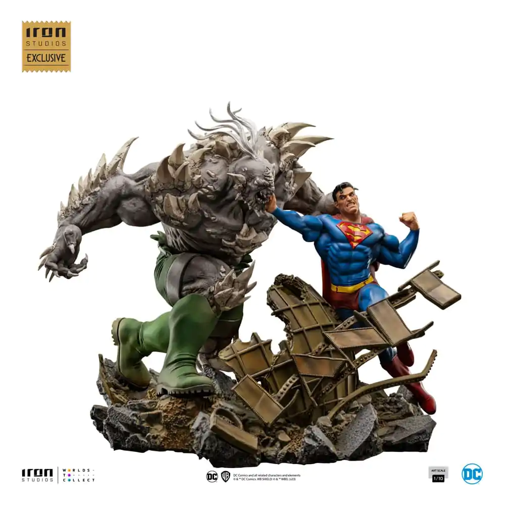 DC Comics BDS Art Scale soška 1/10 Superman vs Doomsday heo EU exkluzívne 30 cm termékfotó