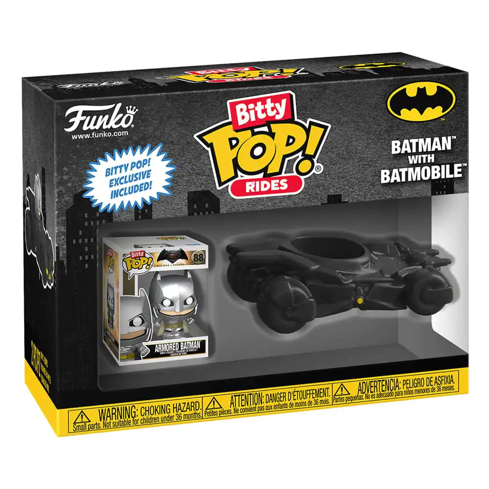 DC Comics Bitty Funko POP! Rides vinylová figúrka Batman s Batmobilom 2,5 cm produktová fotografia