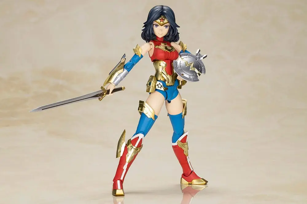 DC Comics Cross Frame Girl Plastiková stavebnica Wonder Woman Humikane Shimada Ver. 16 cm produktová fotografia