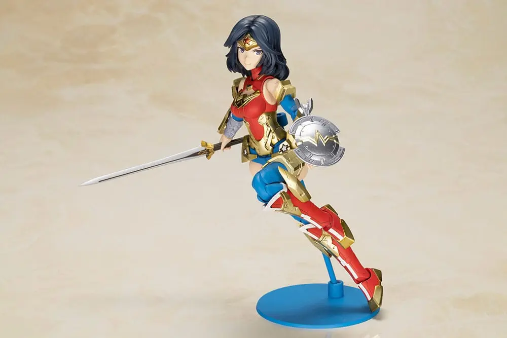 DC Comics Cross Frame Girl Plastiková stavebnica Wonder Woman Humikane Shimada Ver. 16 cm produktová fotografia