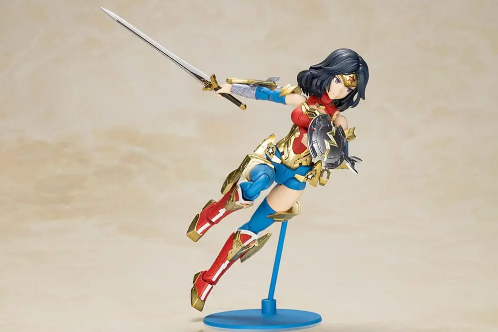 DC Comics Cross Frame Girl Plastiková stavebnica Wonder Woman Humikane Shimada Ver. 16 cm produktová fotografia