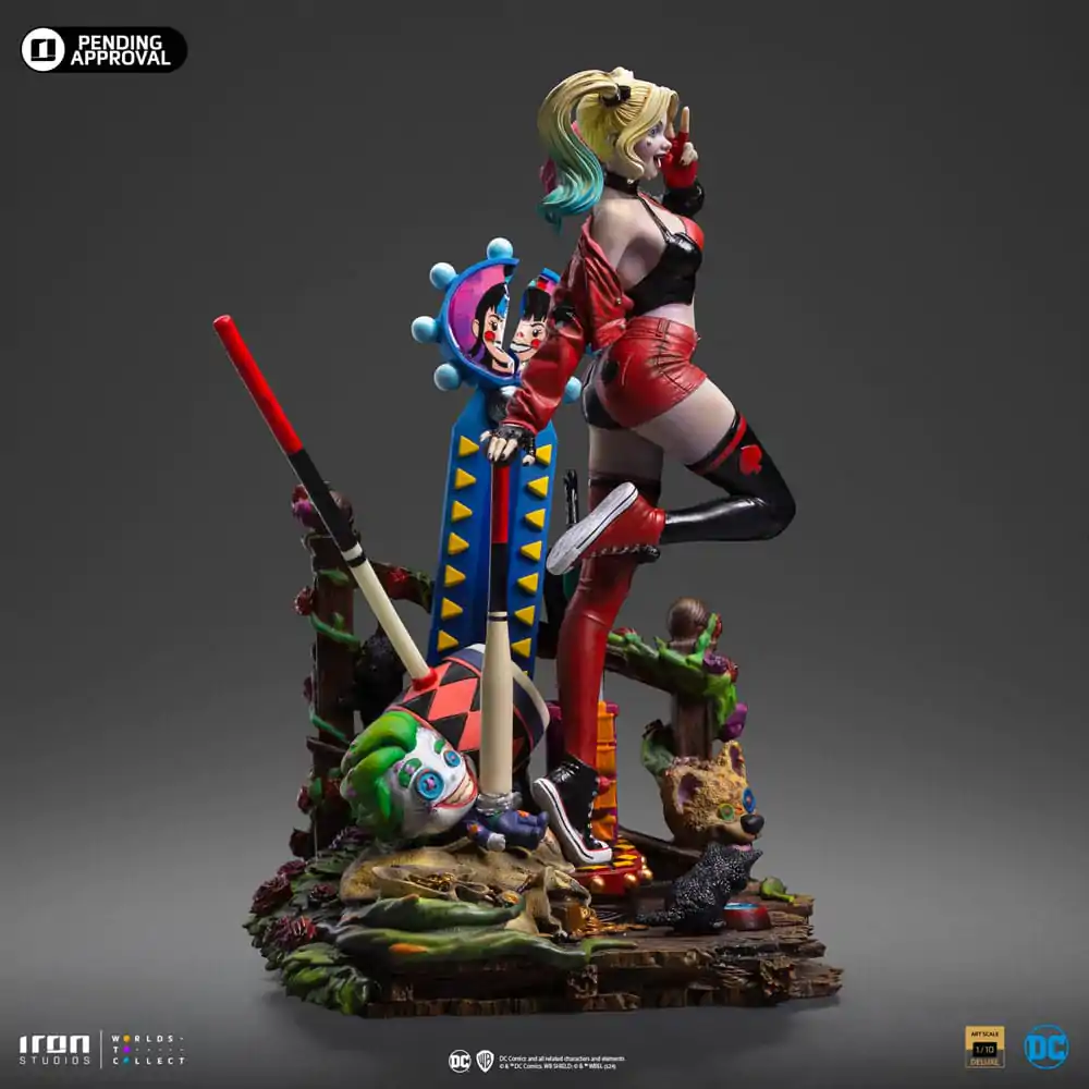 DC Comics Deluxe Art Scale Socha 1/10 Harley Quinn (Gotham City Sirens) 22 cm produktová fotografia