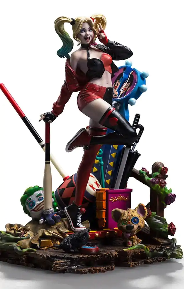 DC Comics Deluxe Art Scale Socha 1/10 Harley Quinn (Gotham City Sirens) 22 cm produktová fotografia