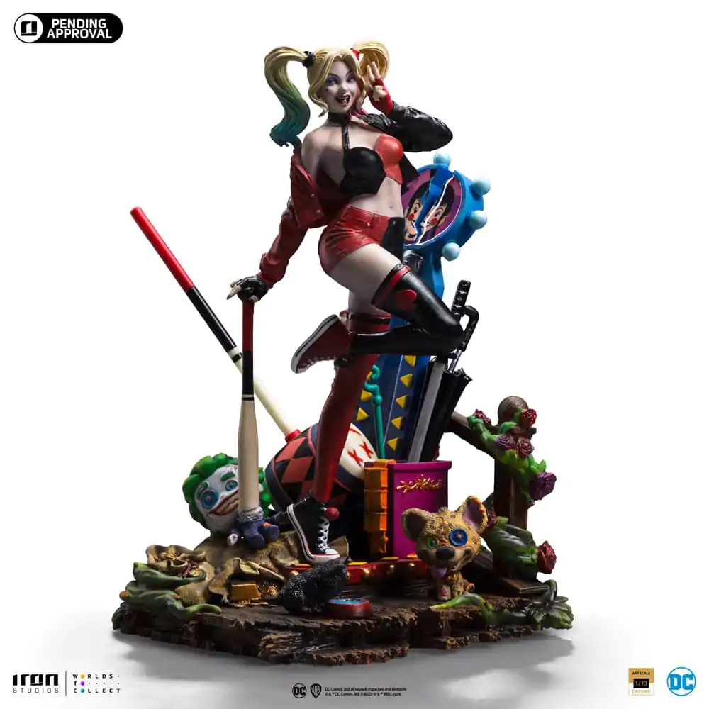 DC Comics Deluxe Art Scale Socha 1/10 Harley Quinn (Gotham City Sirens) 22 cm produktová fotografia