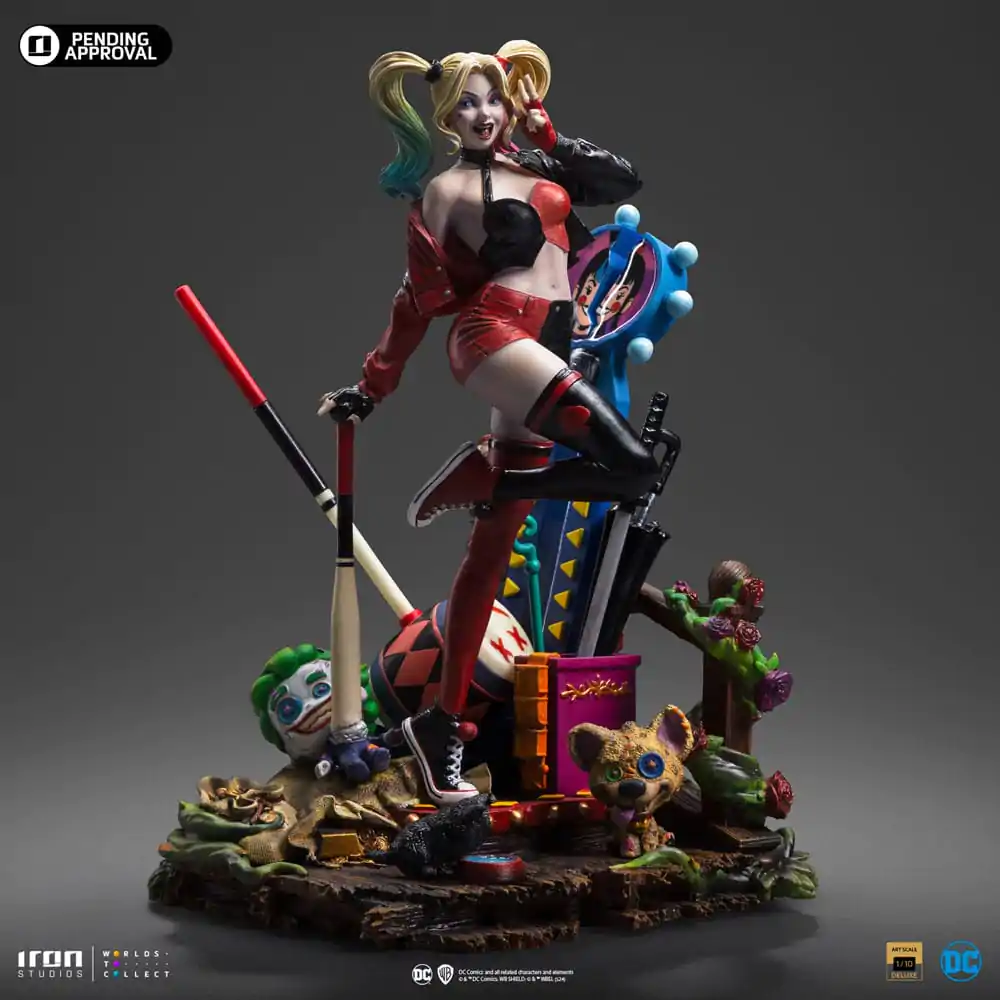 DC Comics Deluxe Art Scale Socha 1/10 Harley Quinn (Gotham City Sirens) 22 cm produktová fotografia