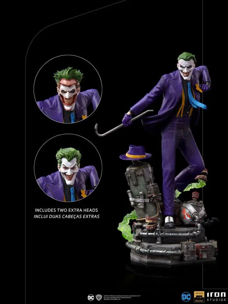 DC Comics Deluxe Art Scale Socha 1/10 The Joker 23 cm produktová fotografia