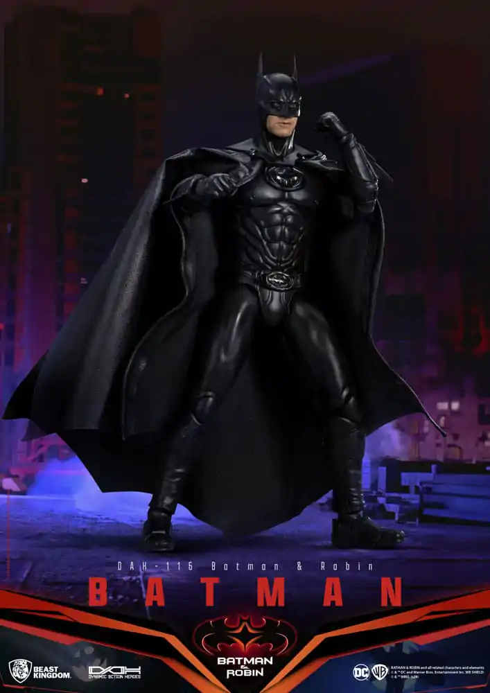 DC Comics Dynamic 8ction Heroes Akčná figúrka 1/9 Batman (Batman & Robin) 21 cm termékfotó