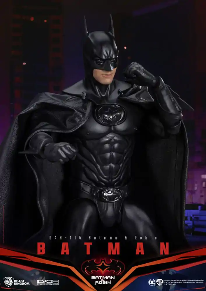 DC Comics Dynamic 8ction Heroes Akčná figúrka 1/9 Batman (Batman & Robin) 21 cm termékfotó