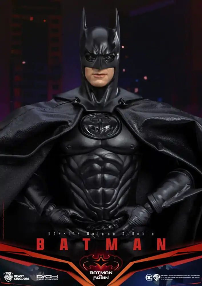 DC Comics Dynamic 8ction Heroes Akčná figúrka 1/9 Batman (Batman & Robin) 21 cm termékfotó