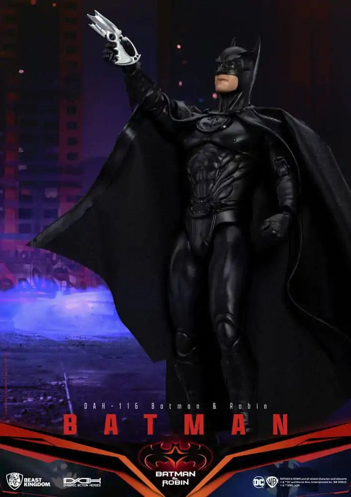 DC Comics Dynamic 8ction Heroes Akčná figúrka 1/9 Batman (Batman & Robin) 21 cm termékfotó