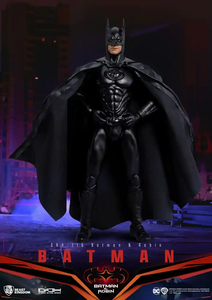 DC Comics Dynamic 8ction Heroes Akčná figúrka 1/9 Batman (Batman & Robin) 21 cm termékfotó