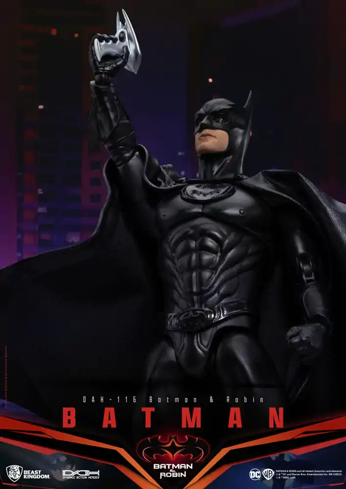 DC Comics Dynamic 8ction Heroes Akčná figúrka 1/9 Batman (Batman & Robin) 21 cm termékfotó