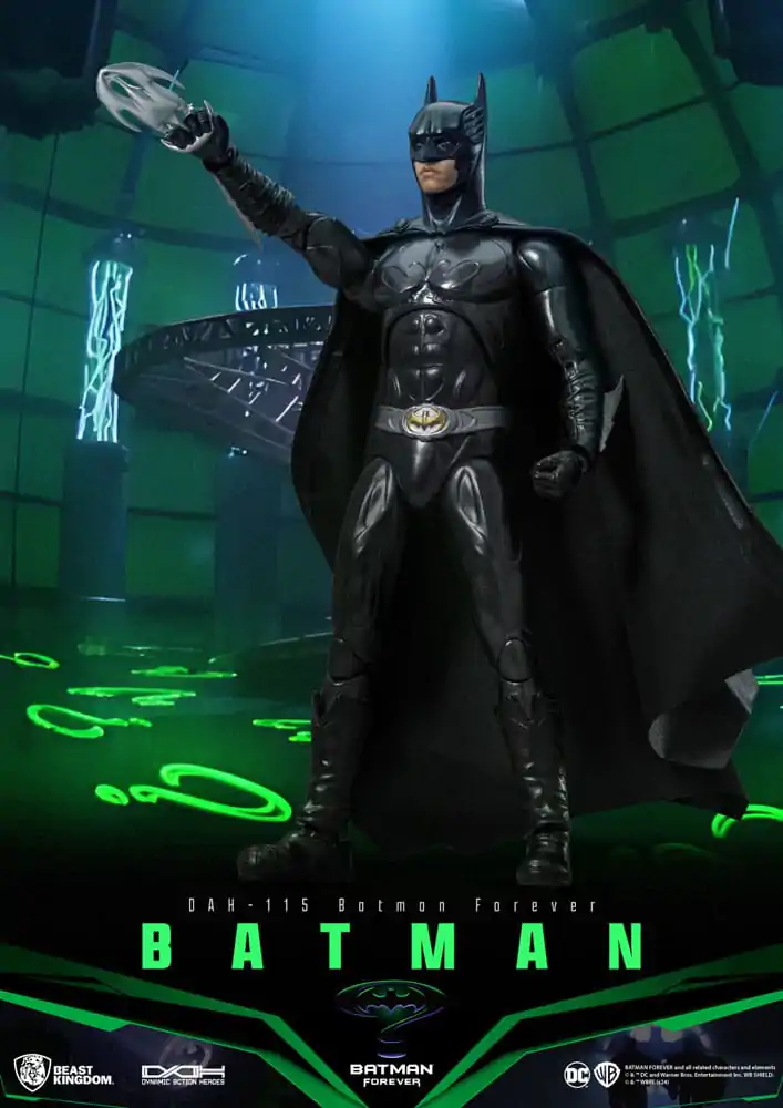 DC Comics Dynamic 8ction Heroes akčná figúrka 1/9 Batman (Batman Forever) 21 cm termékfotó