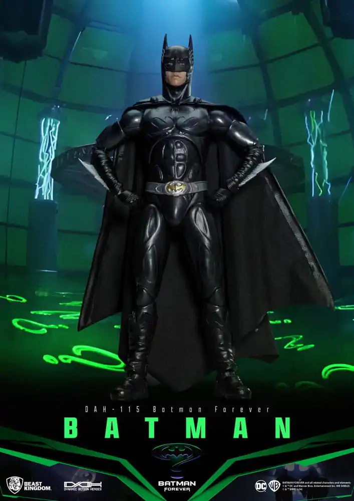 DC Comics Dynamic 8ction Heroes akčná figúrka 1/9 Batman (Batman Forever) 21 cm termékfotó